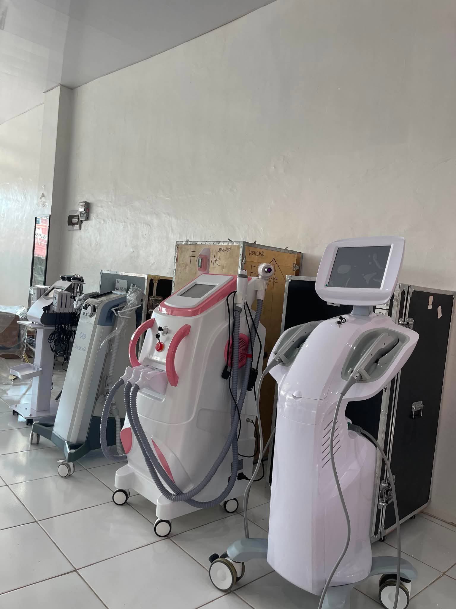 Professional aesthetic and salon equipment showroom in the Philippines